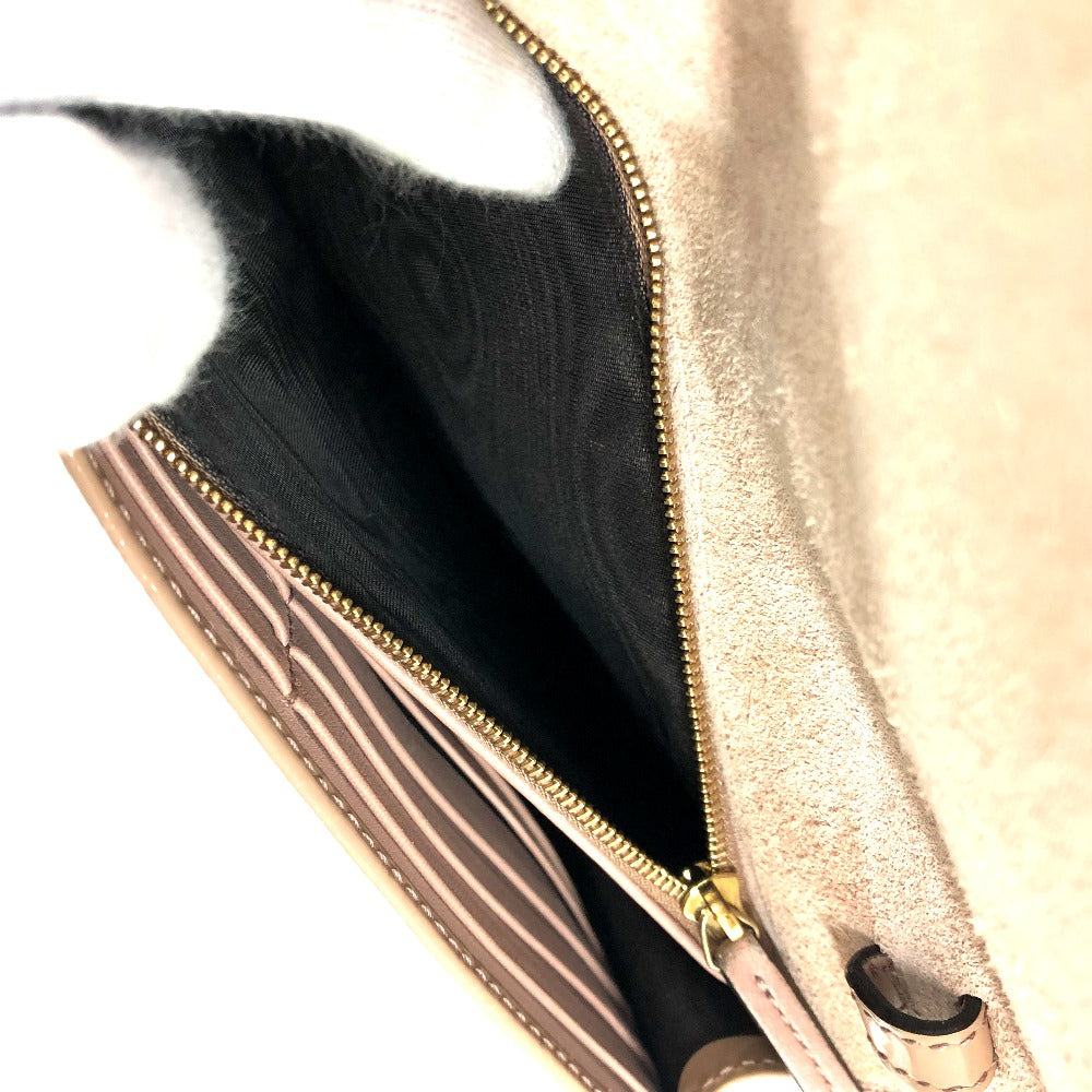 GUCCI Shoulder Bag 354086 enamel beige GG Micro Gucci Gucci Nice Women Used