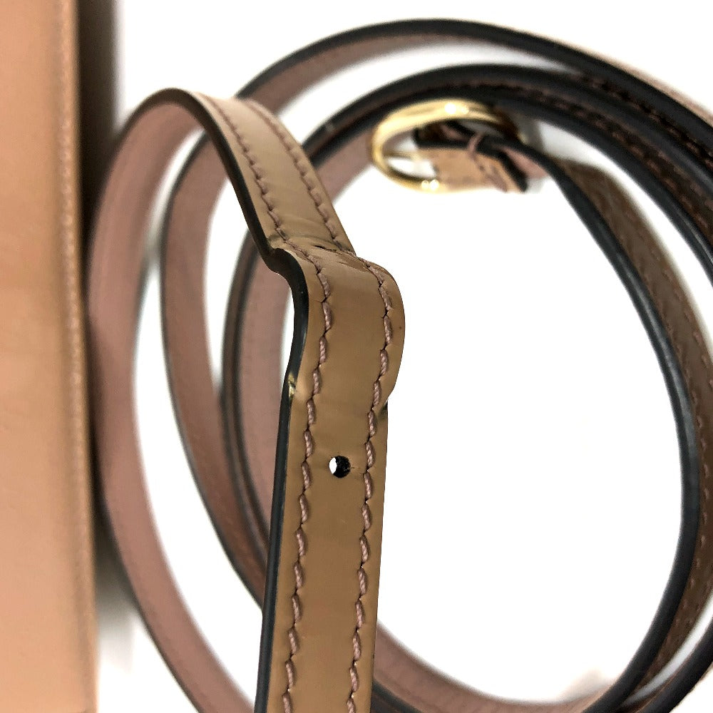 GUCCI Shoulder Bag 354086 enamel beige GG Micro Gucci Gucci Nice Women Used