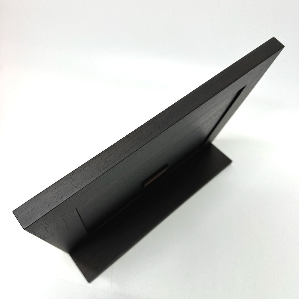 HERMES Photo frame leather Bordeauxtype Playard GM