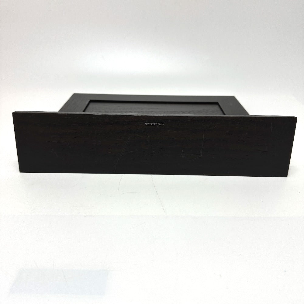 HERMES Photo frame leather Bordeauxtype Playard GM