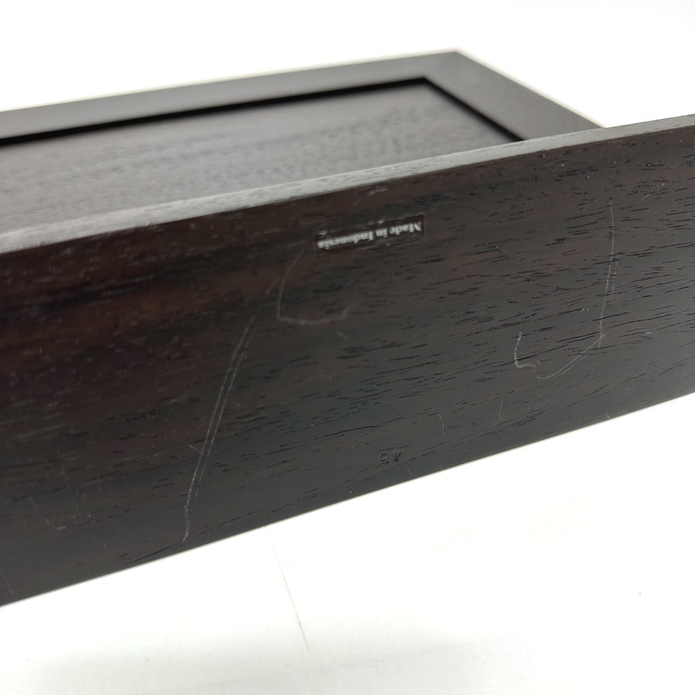 HERMES Photo frame leather Bordeauxtype Playard GM