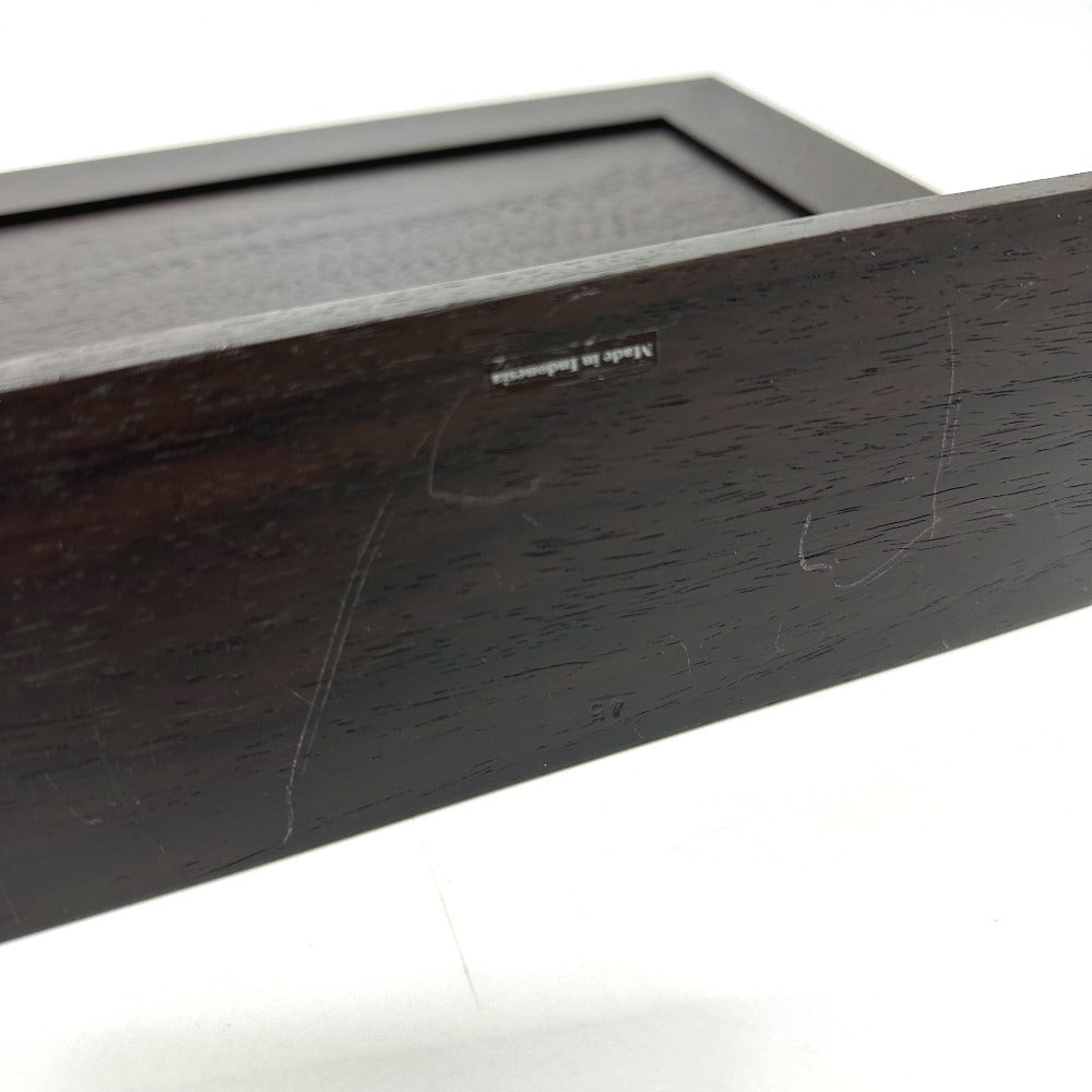 HERMES Photo frame leather Bordeauxtype Playard GM