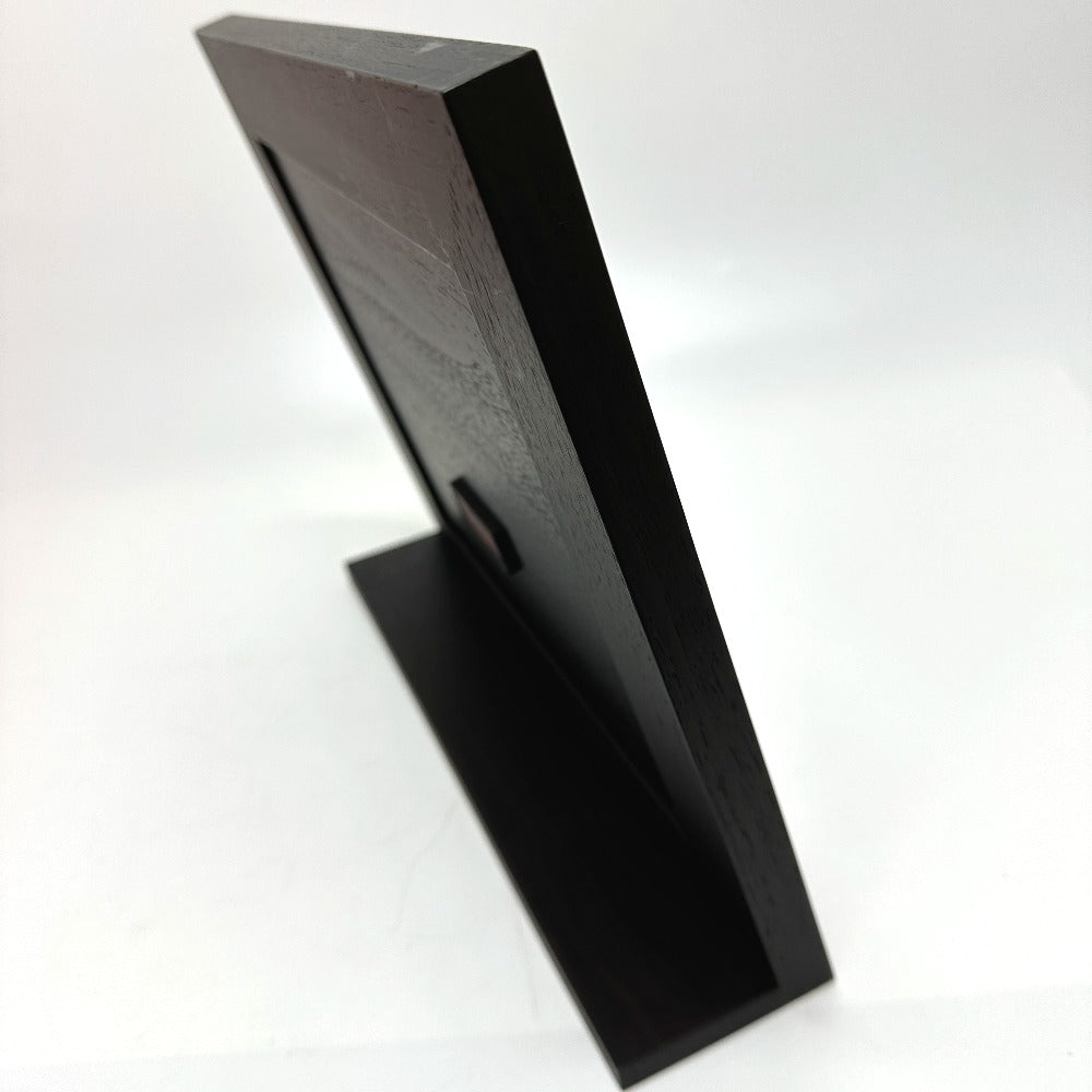 HERMES Photo frame leather Bordeauxtype Playard GM