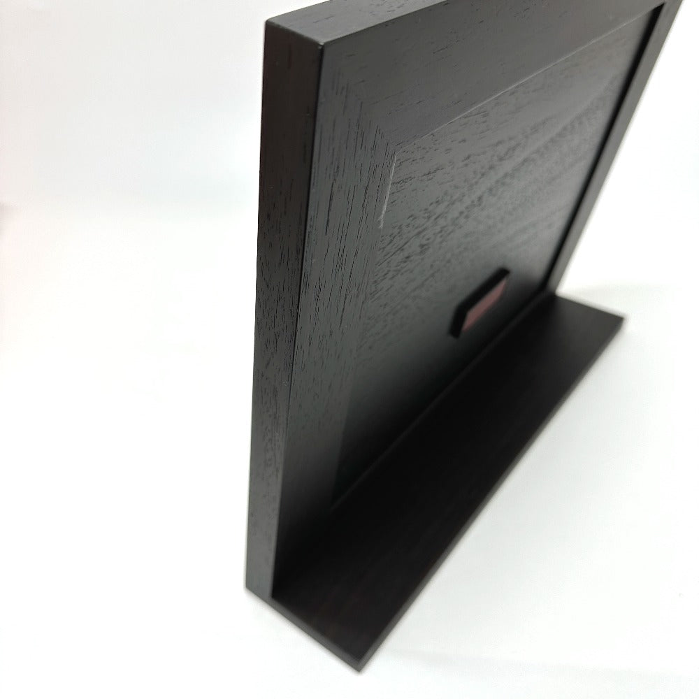 HERMES Photo frame leather Bordeauxtype Playard GM