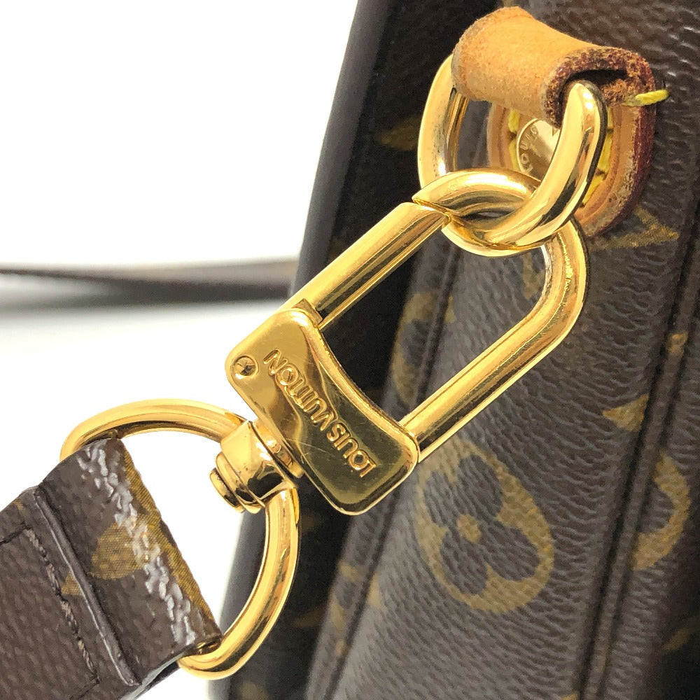 LOUIS VUITTON Handbag M40780 Monogram canvas Brown Monogram Pochette Metis MM