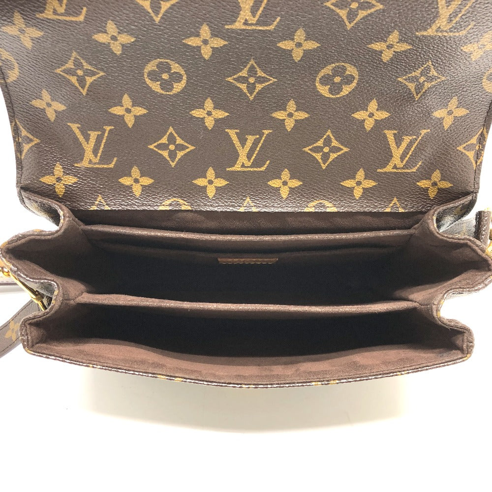 LOUIS VUITTON Handbag M40780 Monogram canvas Brown Monogram Pochette Metis MM