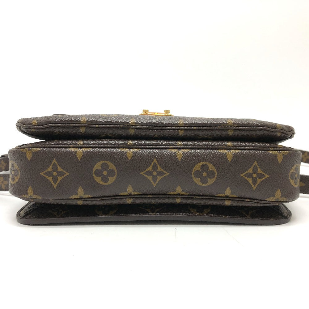 LOUIS VUITTON Handbag M40780 Monogram canvas Brown Monogram Pochette Metis MM