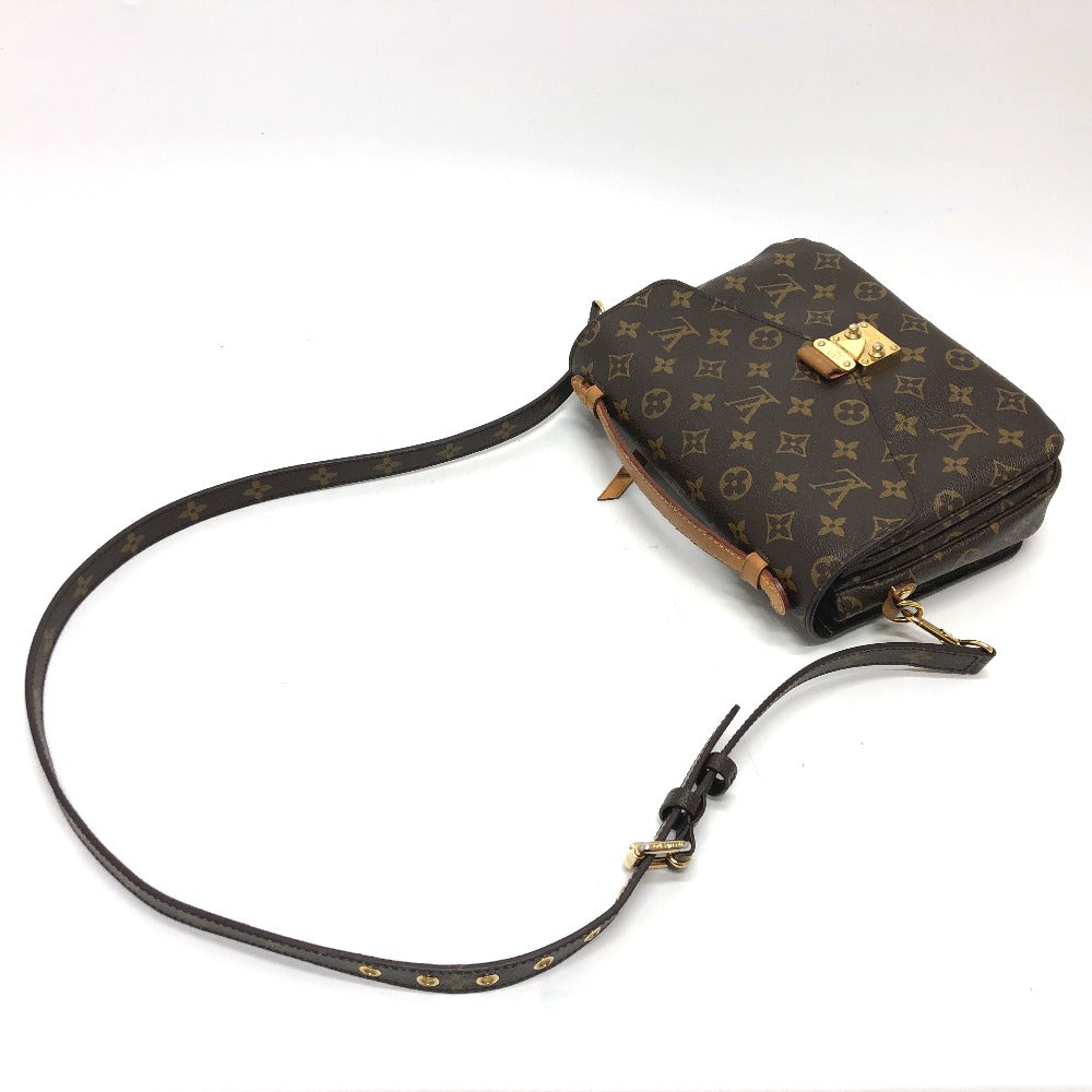 LOUIS VUITTON Handbag M40780 Monogram canvas Brown Monogram Pochette Metis MM