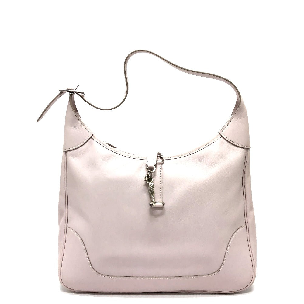 HERMES Shoulder Bag Vaux Swift pink Trim 35 Women Used