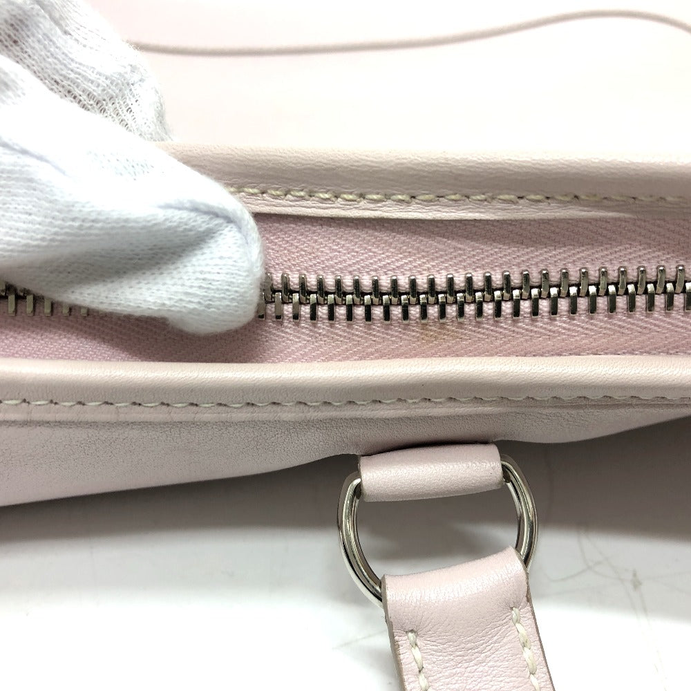HERMES Shoulder Bag Vaux Swift pink Trim 35 Women Used