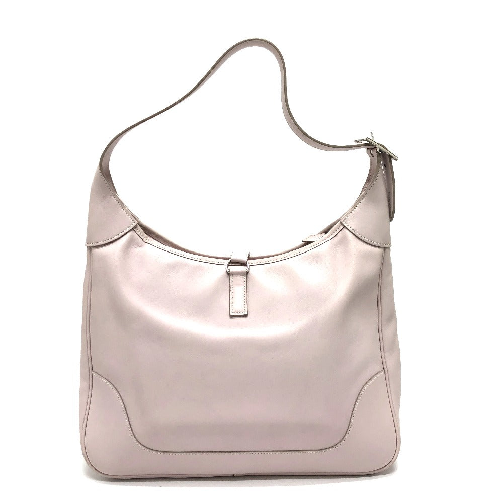 HERMES Shoulder Bag Vaux Swift pink Trim 35 Women Used