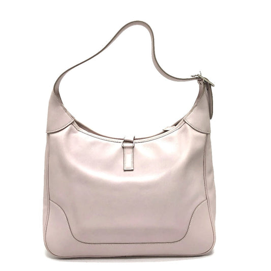 HERMES Shoulder Bag Vaux Swift pink Trim 35 Women Used