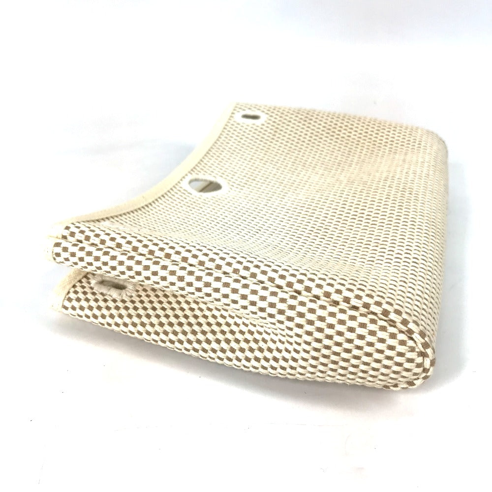 HERMES Pouch canvas beige For Herbag Replacement bag only Women Used