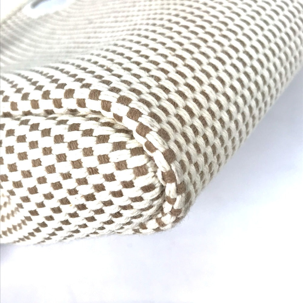 HERMES Pouch canvas beige For Herbag Replacement bag only Women Used