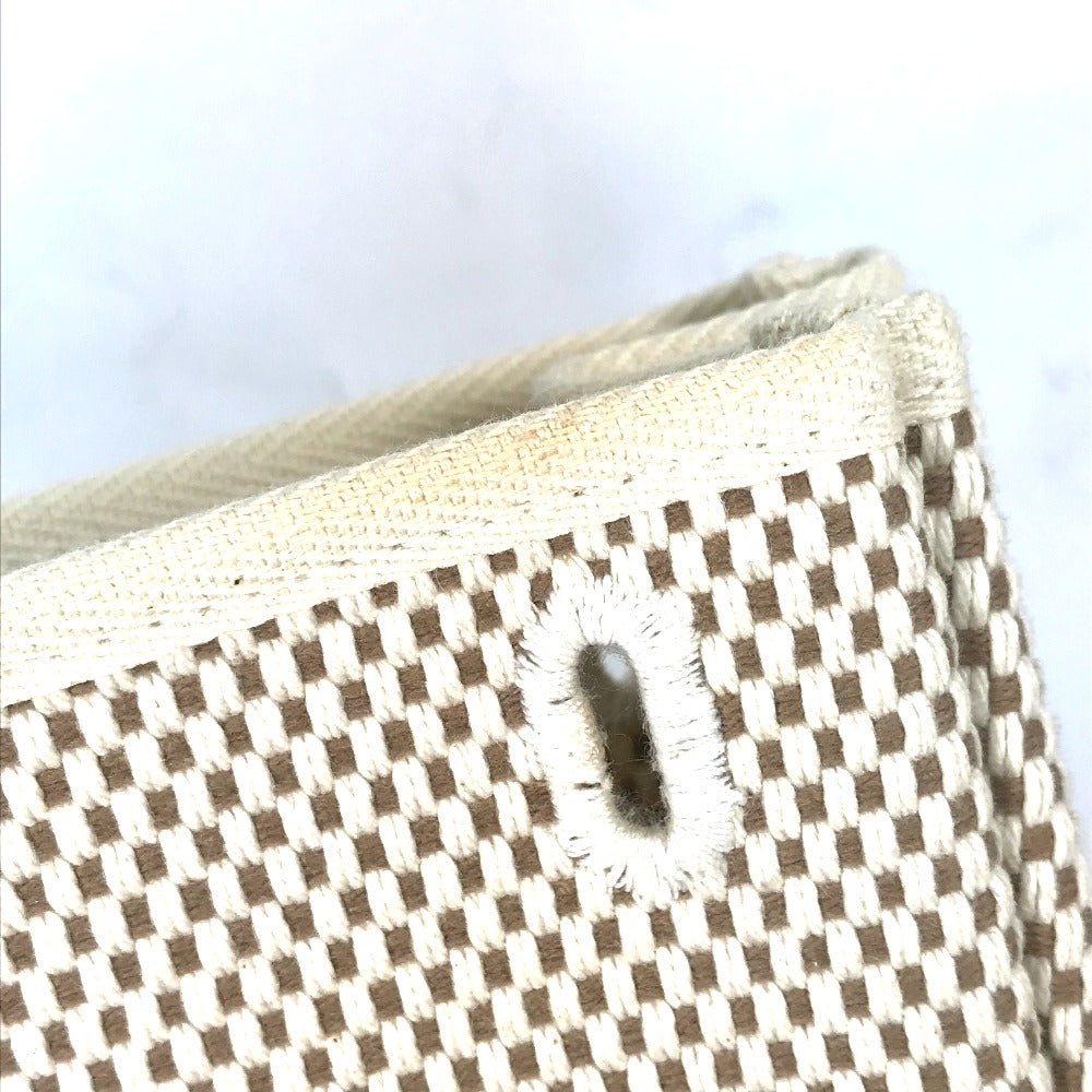 HERMES Pouch canvas beige For Herbag Replacement bag only Women Used