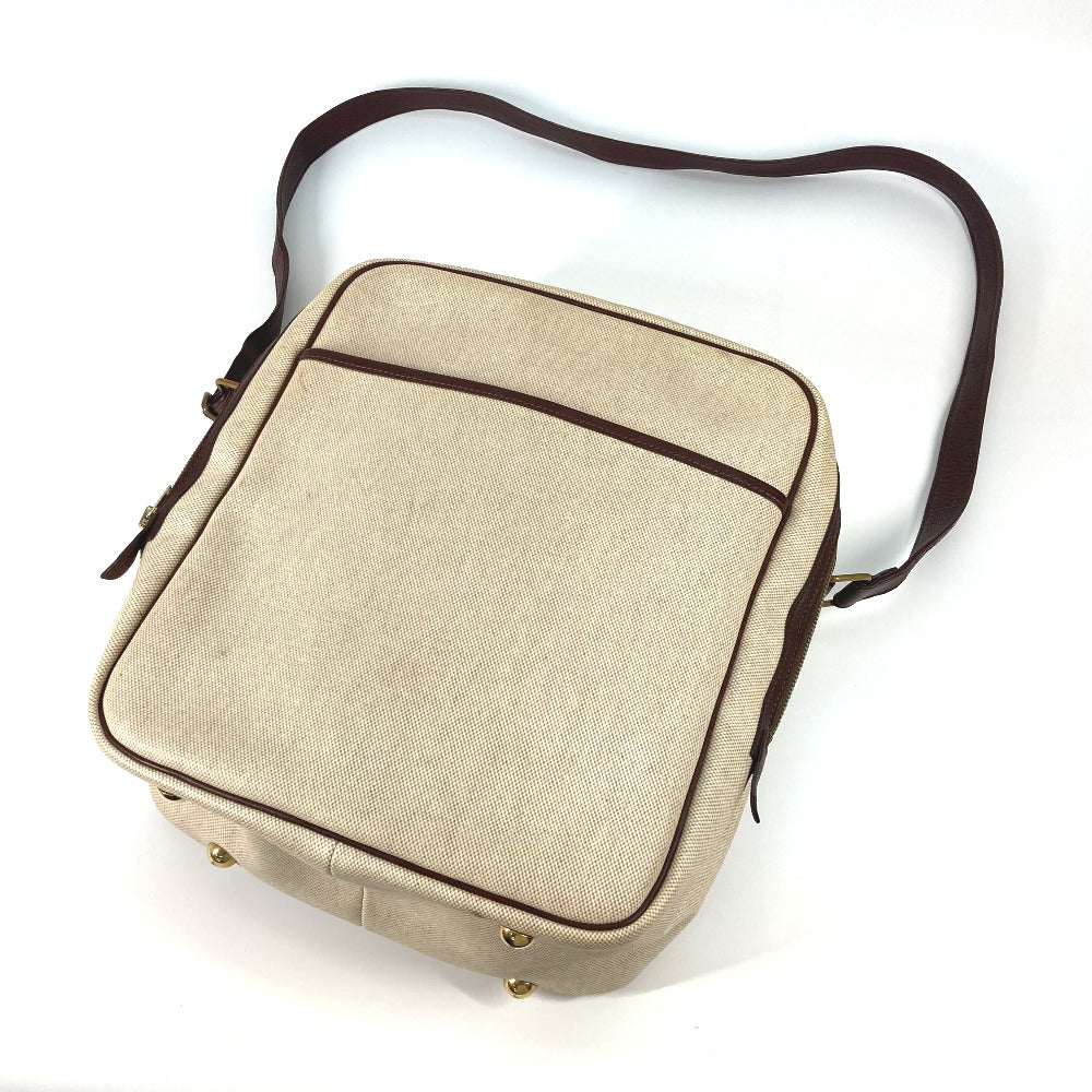 HERMES Shoulder Bag Toruash / Leather beige victoria square Women Used
