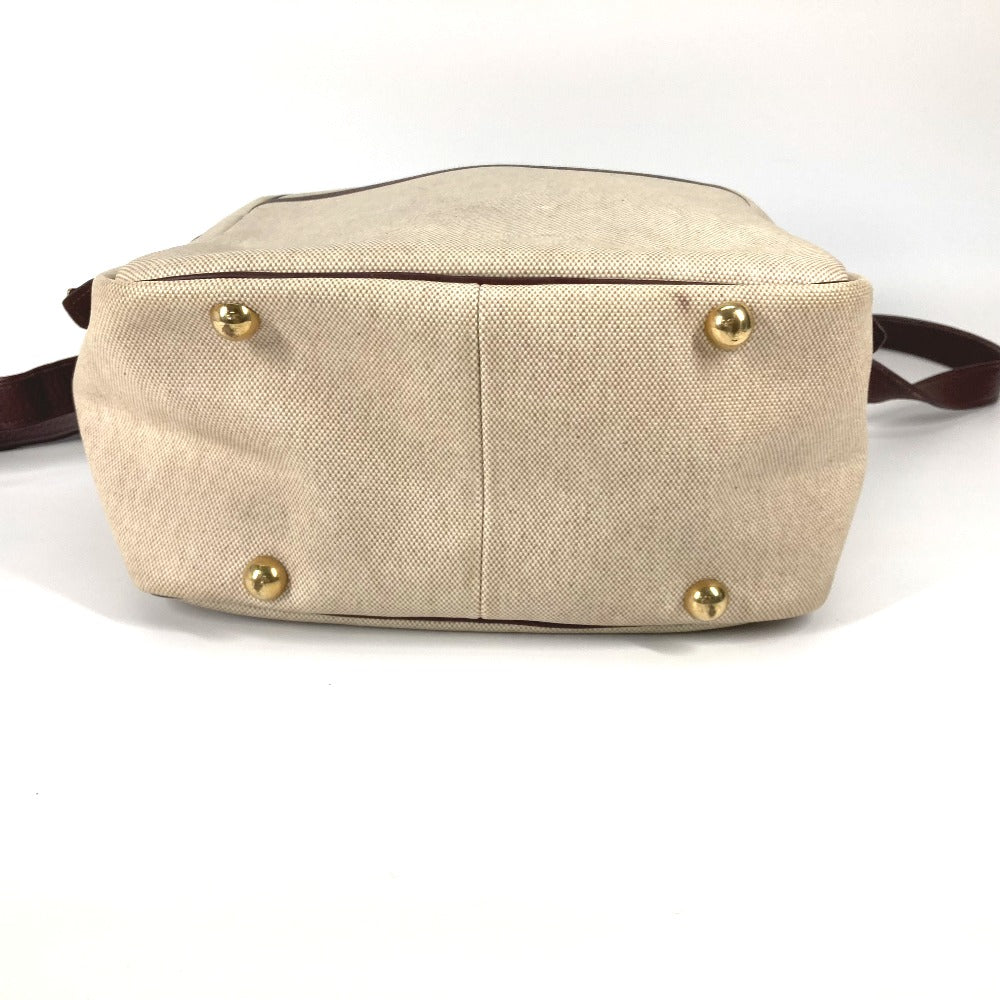 HERMES Shoulder Bag Toruash / Leather beige victoria square Women Used
