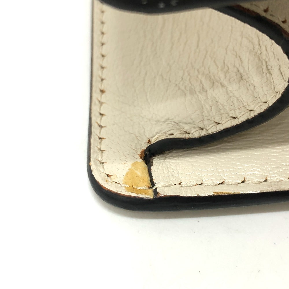 GUCCI Shoulder Bag 470270 leather white Silvi