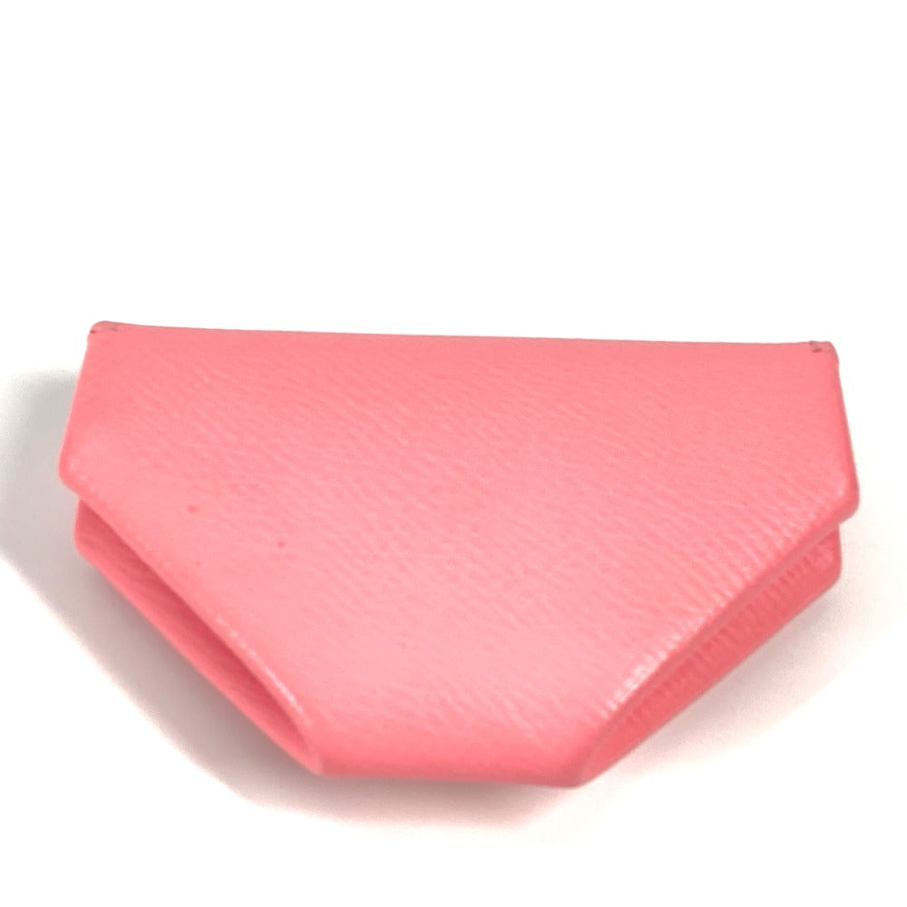 HERMES Coin case Epsom pink Wallet Revan Cattle Women Used