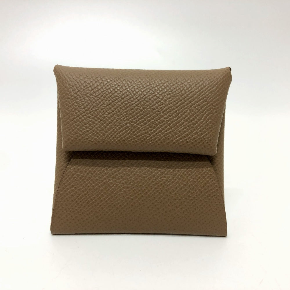 HERMES Coin case Epsom Brown Bastia Women Used