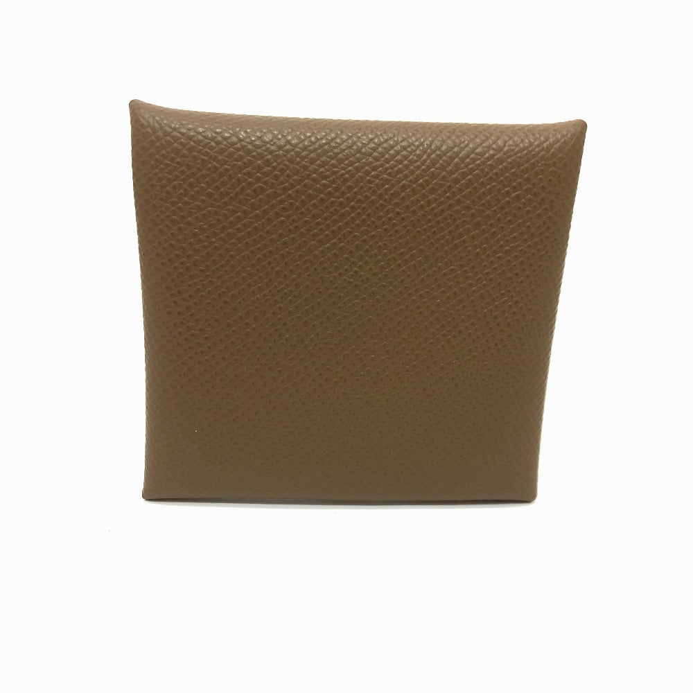 HERMES Coin case Epsom Brown Bastia Women Used