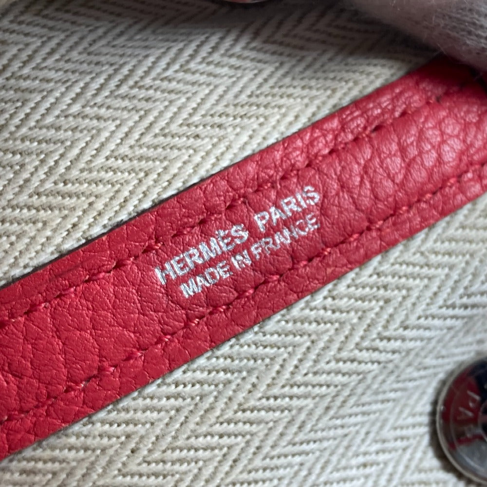HERMES Handbag Negonda Pink type Garden party TPM Women Used