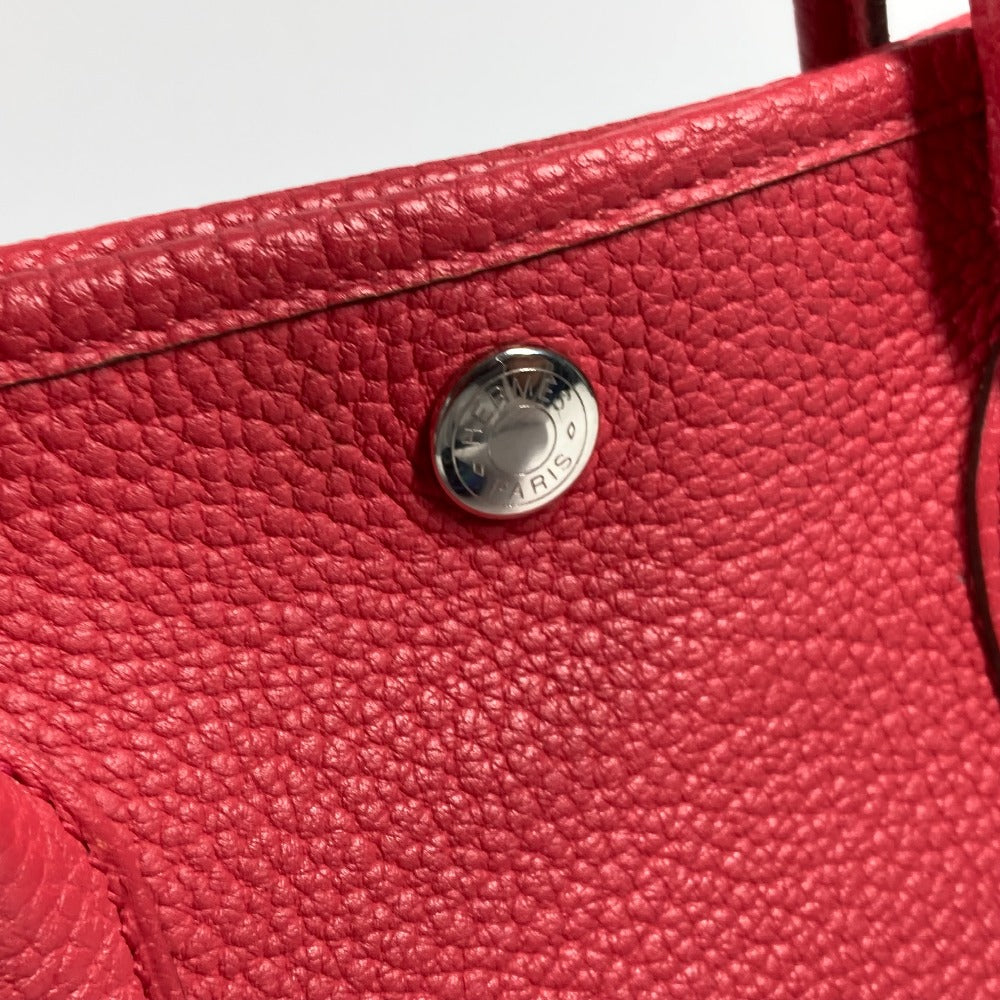 HERMES Handbag Negonda Pink type Garden party TPM Women Used