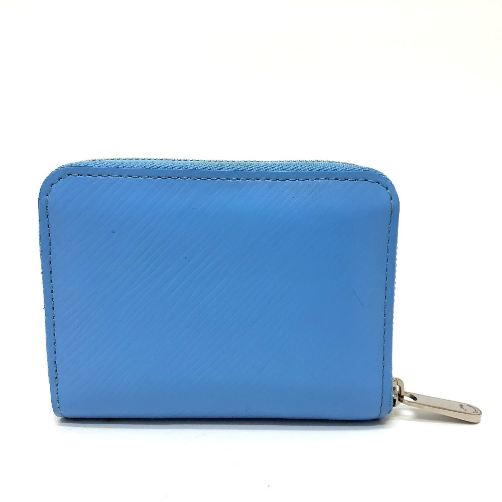 LOUIS VUITTON Coin case Epi Leather blue Epi Zippy coin purse Women Used
