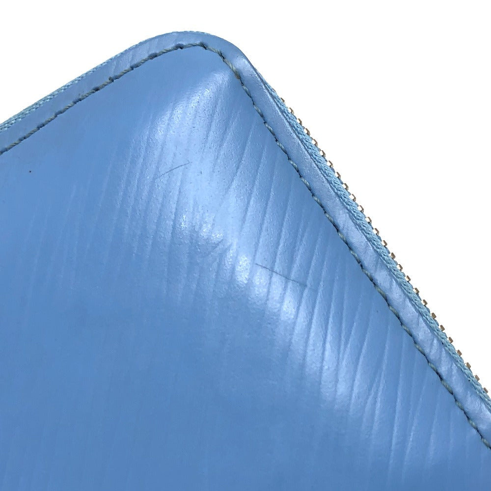 LOUIS VUITTON Coin case Epi Leather blue Epi Zippy coin purse Women Used