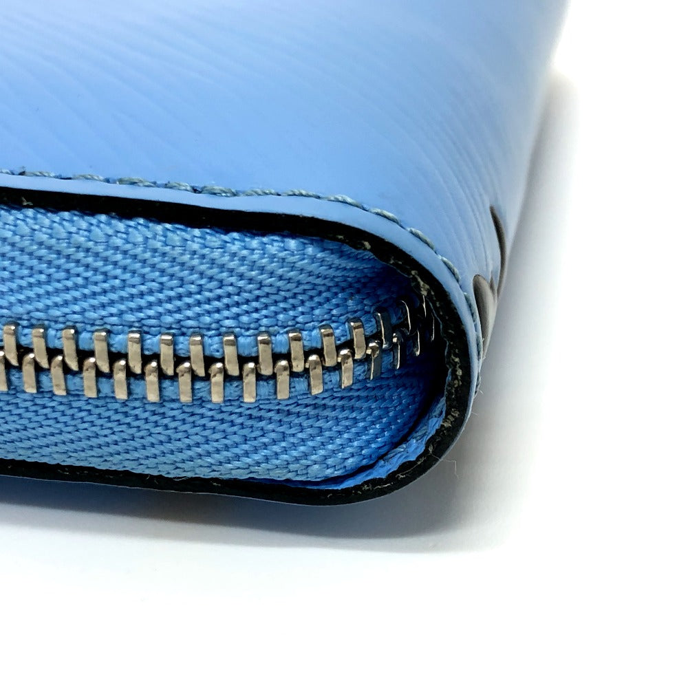 LOUIS VUITTON Coin case Epi Leather blue Epi Zippy coin purse Women Used