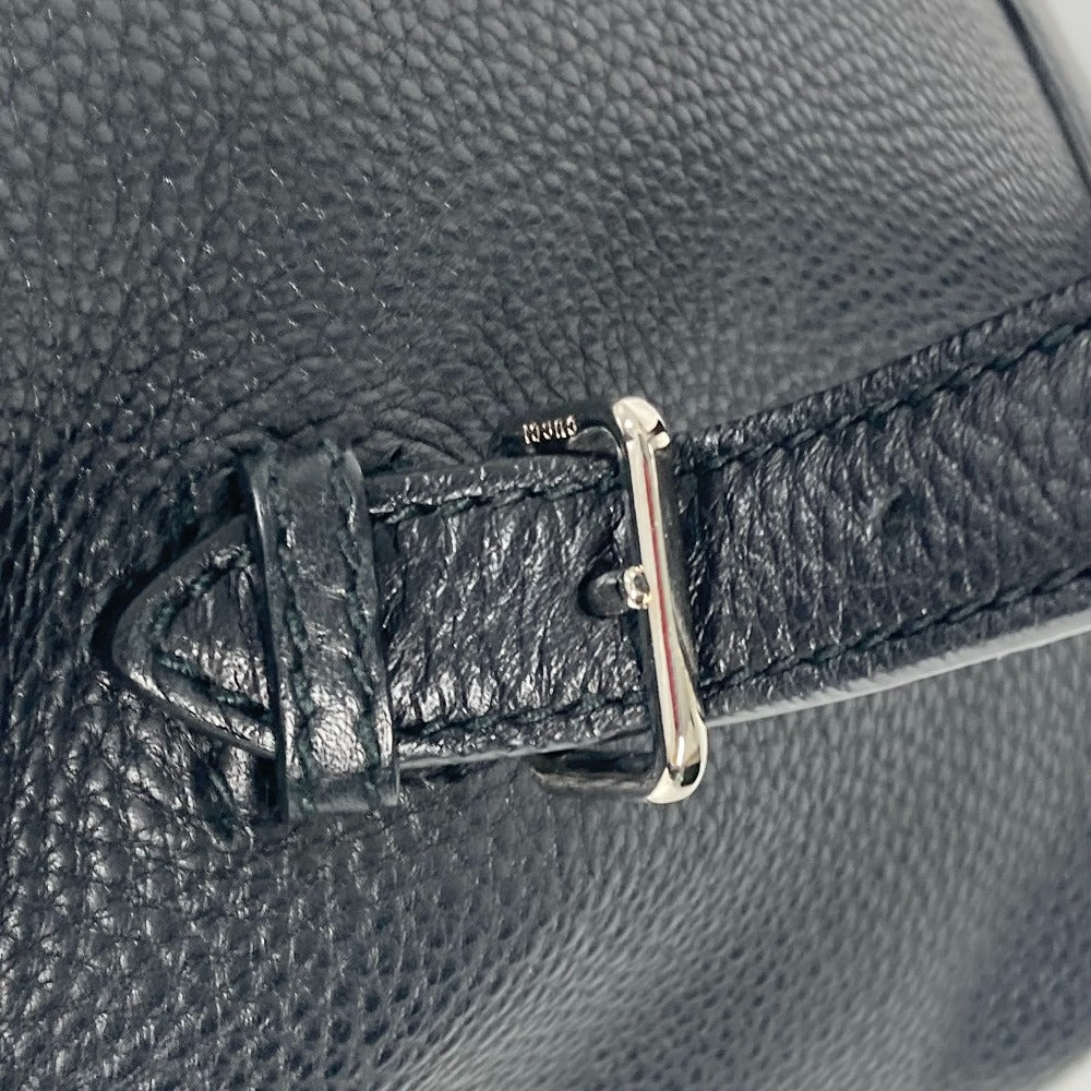 GUCCI Backpack 370833 leather black Bamboo backpack fringe tassel Women Used