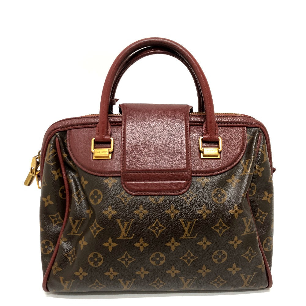 LOUIS VUITTON Handbag M40802 Monogram canvas wine-red Monogram golden arrow speedy