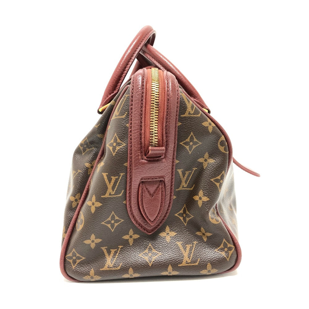LOUIS VUITTON Handbag M40802 Monogram canvas wine-red Monogram golden arrow speedy