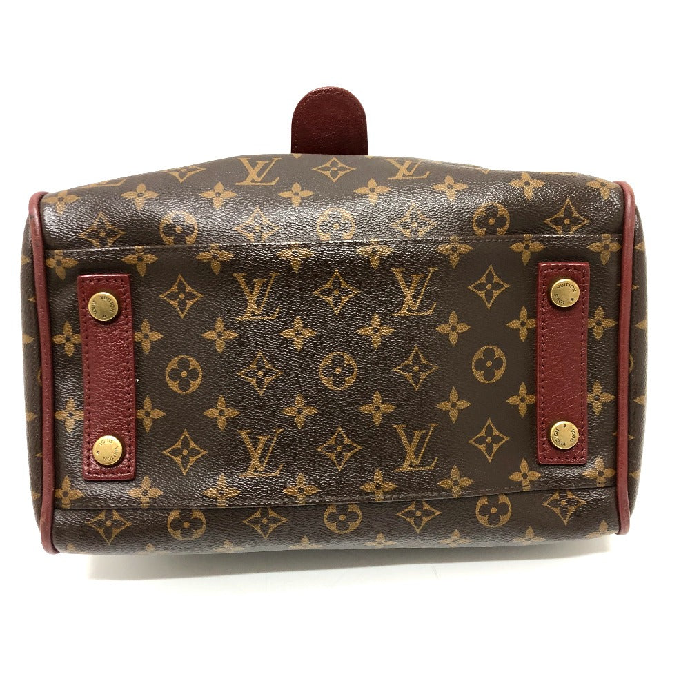 LOUIS VUITTON Handbag M40802 Monogram canvas wine-red Monogram golden arrow speedy