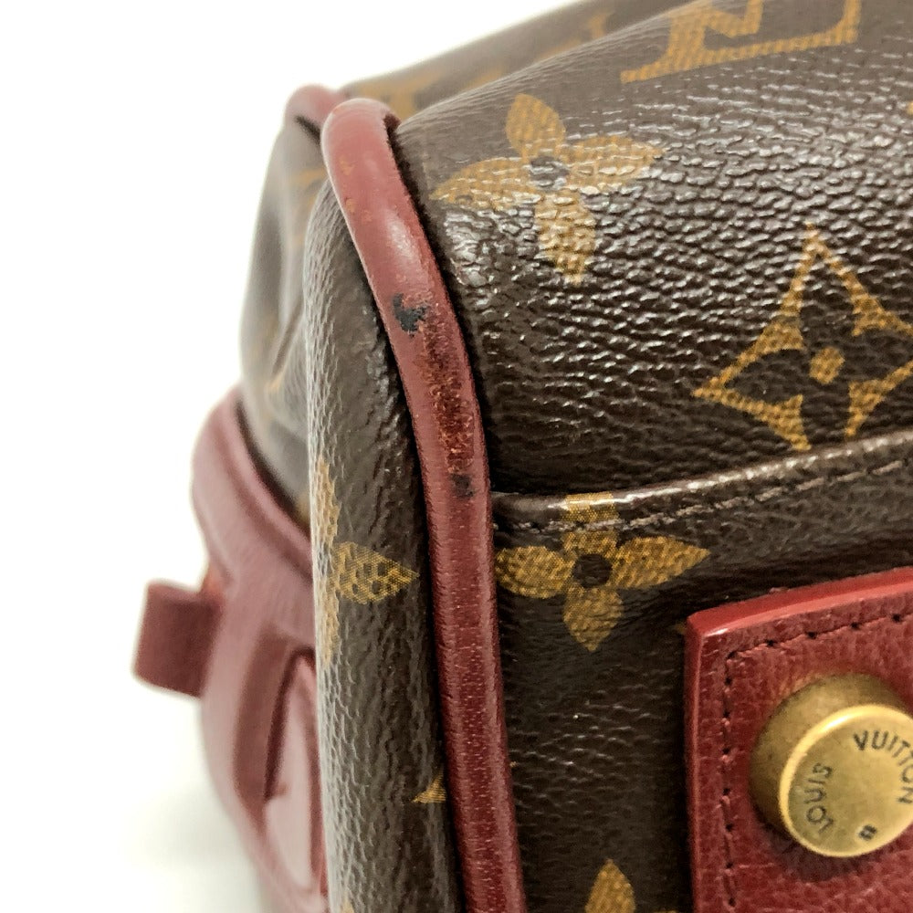 LOUIS VUITTON Handbag M40802 Monogram canvas wine-red Monogram golden arrow speedy
