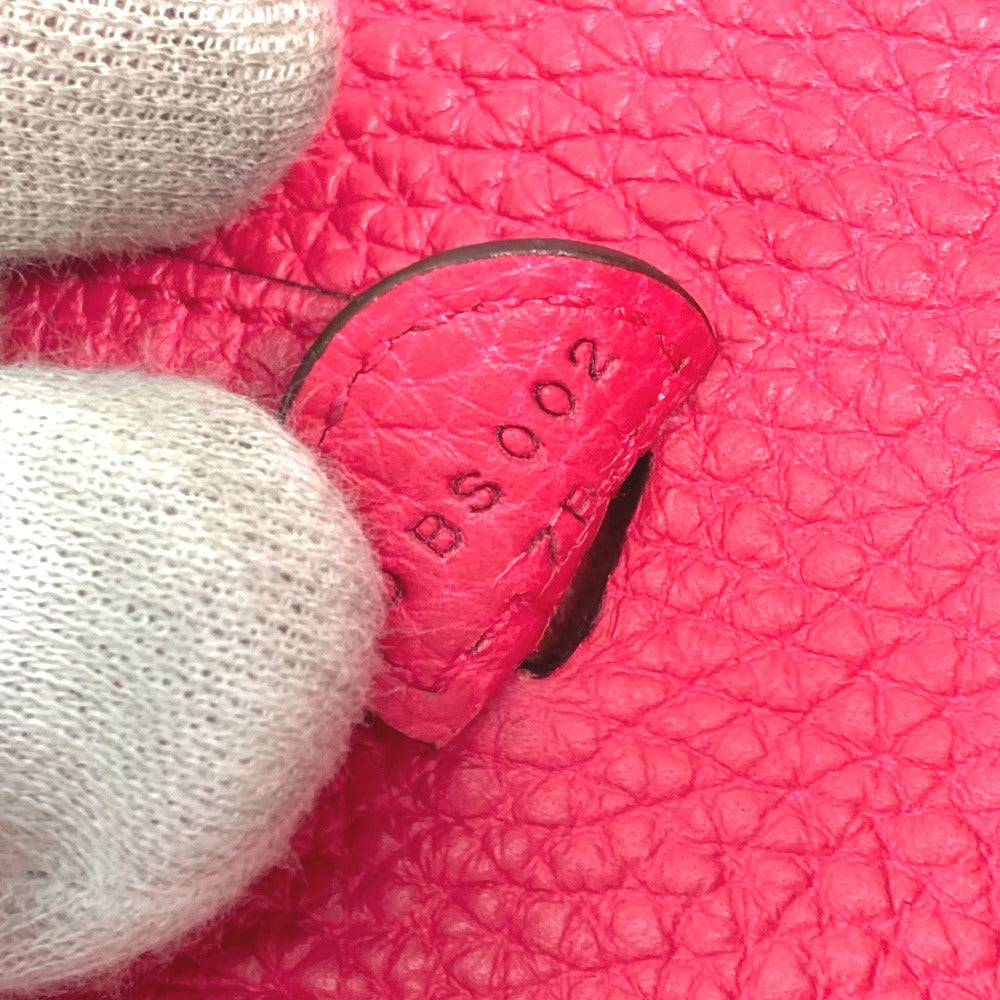 HERMES Shoulder Bag Taurillon Clemence pink Crossbody pochette Evelyn TPM 16 Women Used