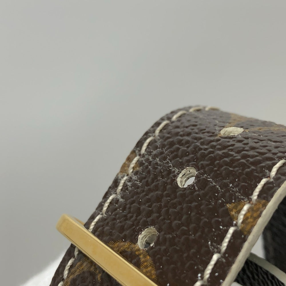 LOUIS VUITTON Handbag M40597 Canvas / Shiny Monogram Canvas Brown Shiny monogram LockitPM Women Used
