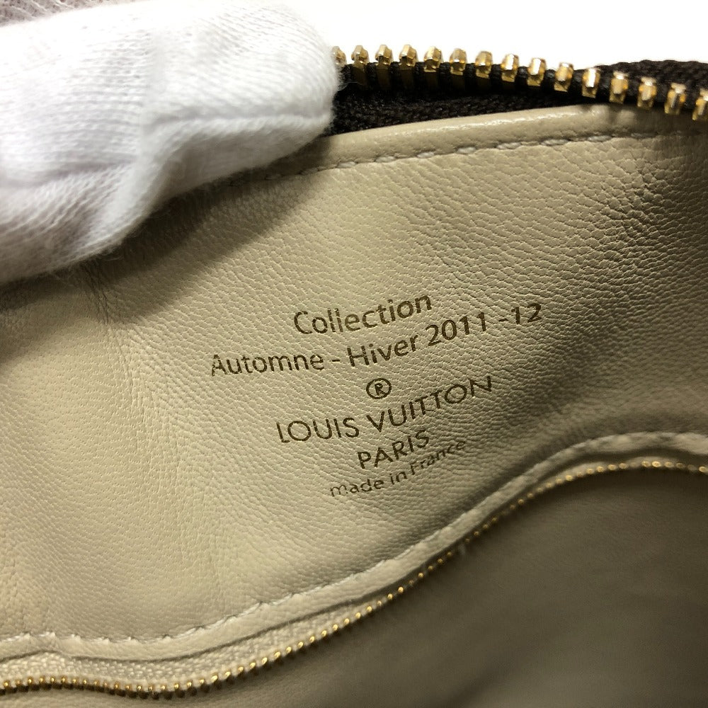 LOUIS VUITTON Handbag M40597 Canvas / Shiny Monogram Canvas Brown Shiny monogram LockitPM Women Used
