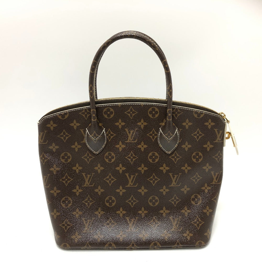 LOUIS VUITTON Handbag M40597 Canvas / Shiny Monogram Canvas Brown Shiny monogram LockitPM Women Used