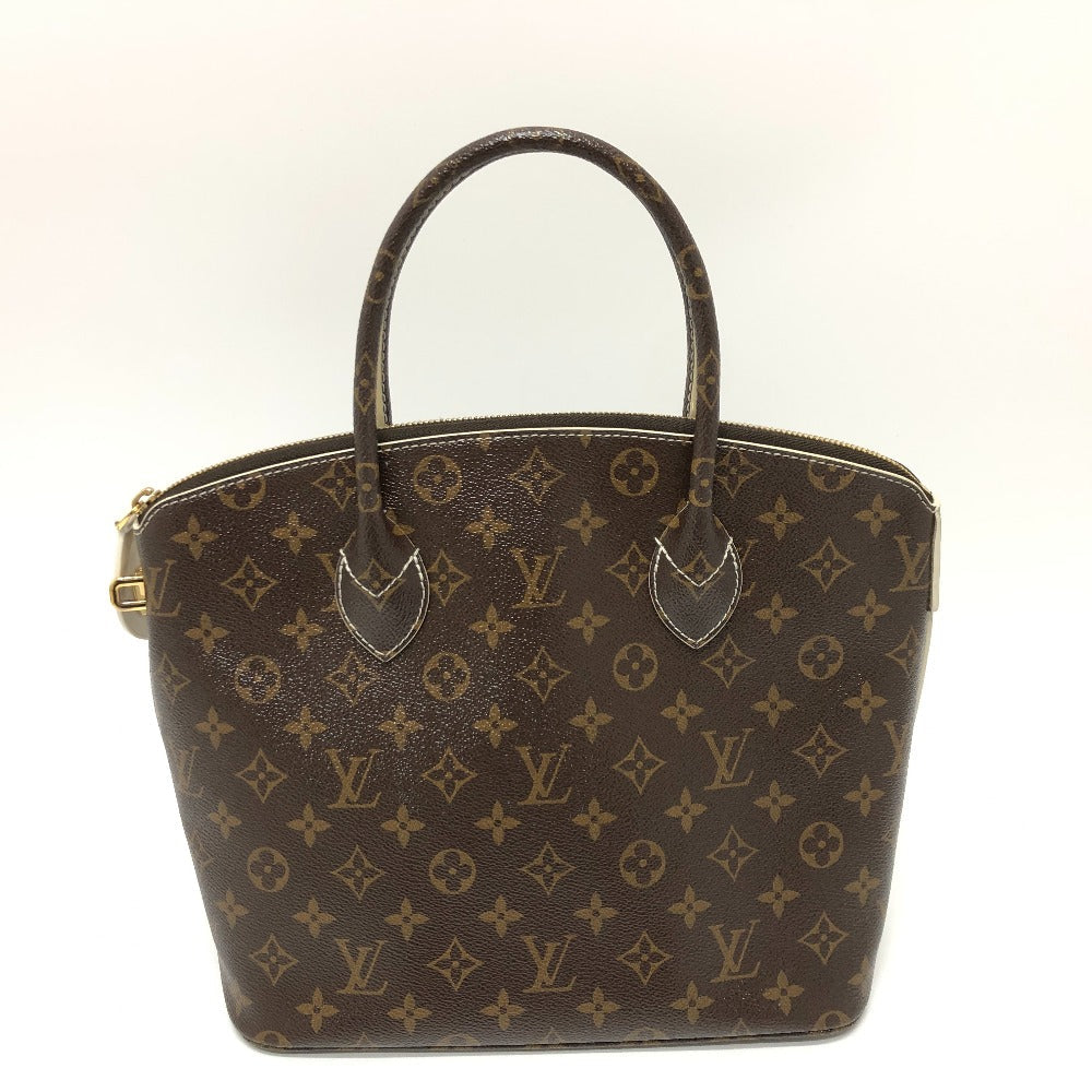 LOUIS VUITTON Handbag M40597 Canvas / Shiny Monogram Canvas Brown Shiny monogram LockitPM Women Used