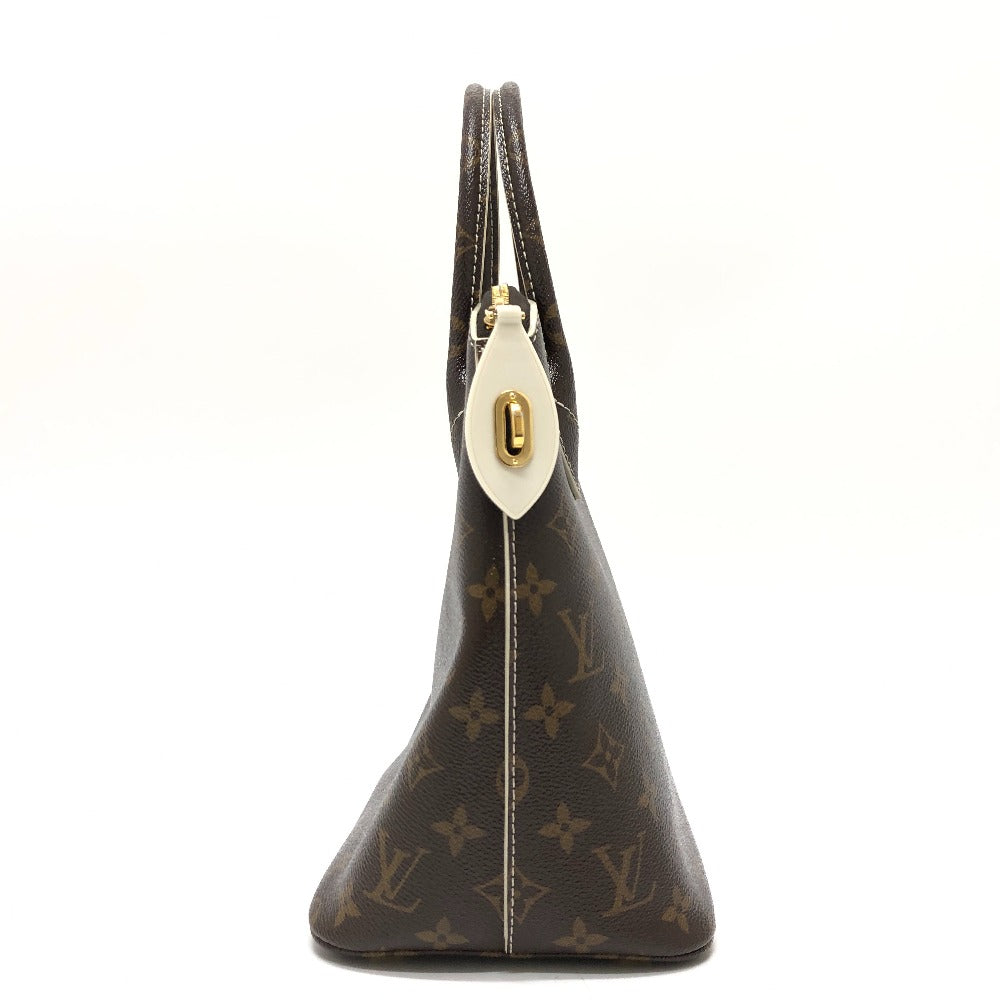 LOUIS VUITTON Handbag M40597 Canvas / Shiny Monogram Canvas Brown Shiny monogram LockitPM Women Used