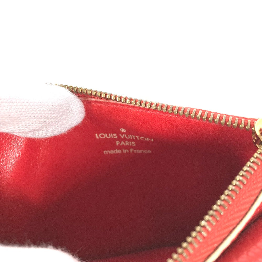 LOUIS VUITTON Coin case M91938 Suhari leather Red Suhari Unseparable PM