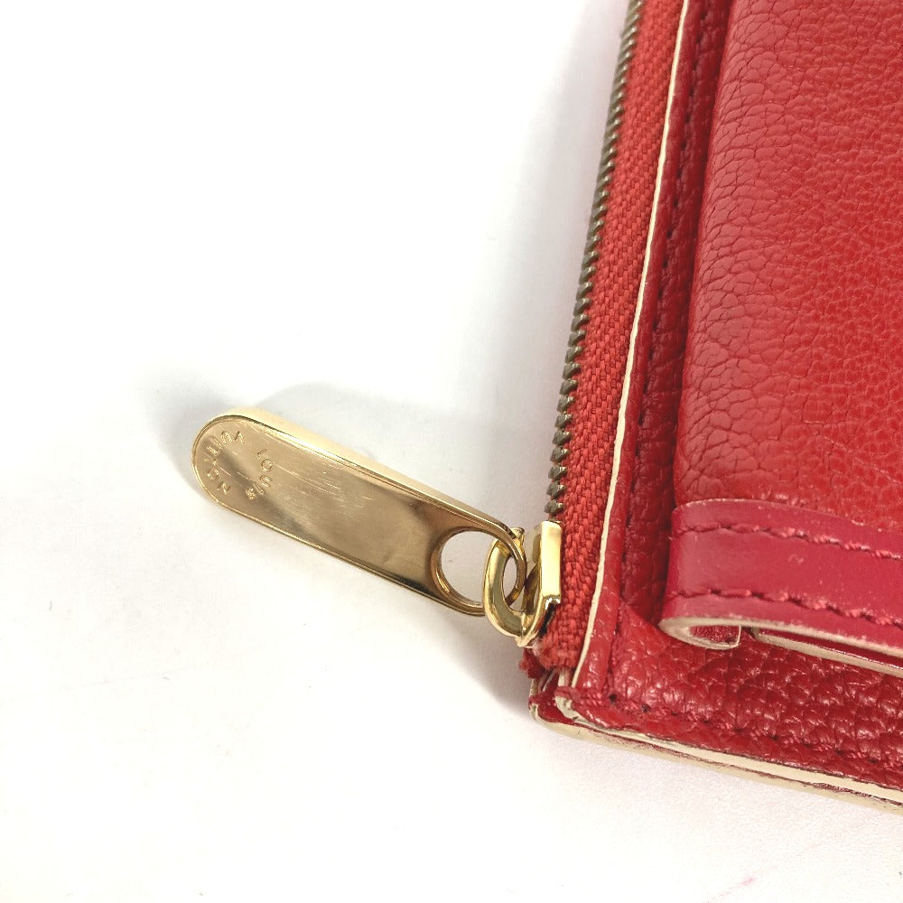 LOUIS VUITTON Coin case M91938 Suhari leather Red Suhari Unseparable PM