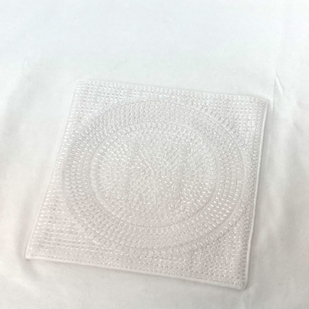 HERMES Short sleeve shirt cotton white H embroidery mosaic Tunic with embroidered pockets Women 40 Used