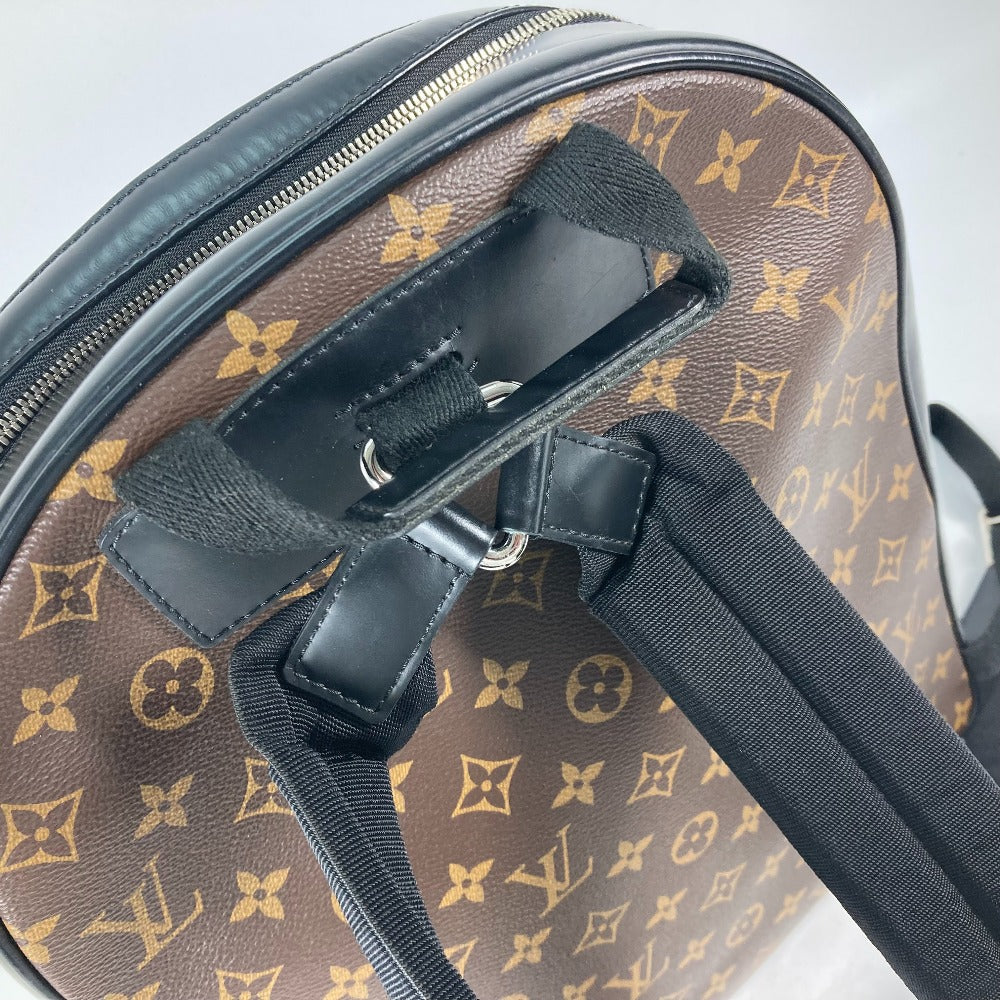 LOUIS VUITTON Backpack M45349 Monogram macacer canvas Brown Monogram Macasa Josh mens Used