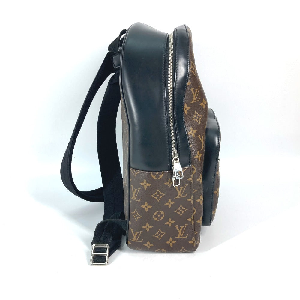 LOUIS VUITTON Backpack M45349 Monogram macacer canvas Brown Monogram Macasa Josh mens Used
