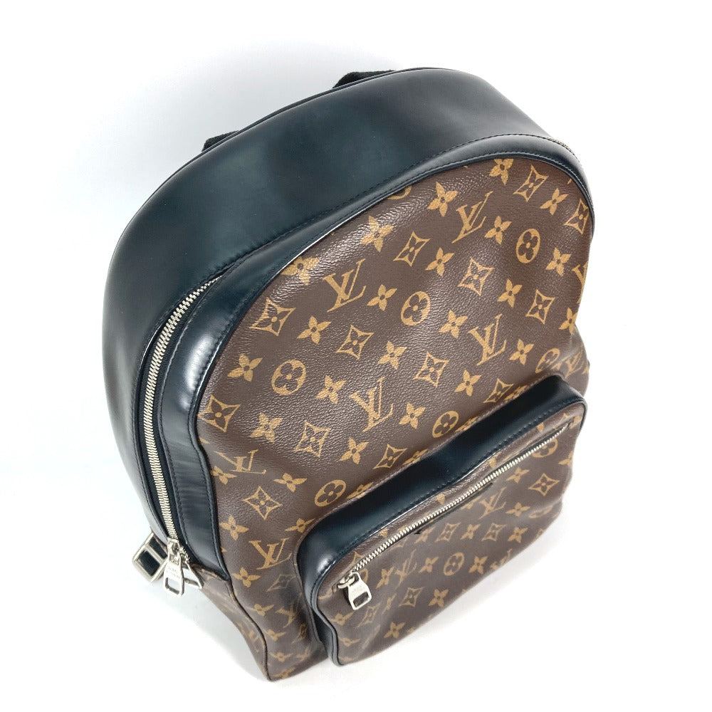 LOUIS VUITTON Backpack M45349 Monogram macacer canvas Brown Monogram Macasa Josh mens Used