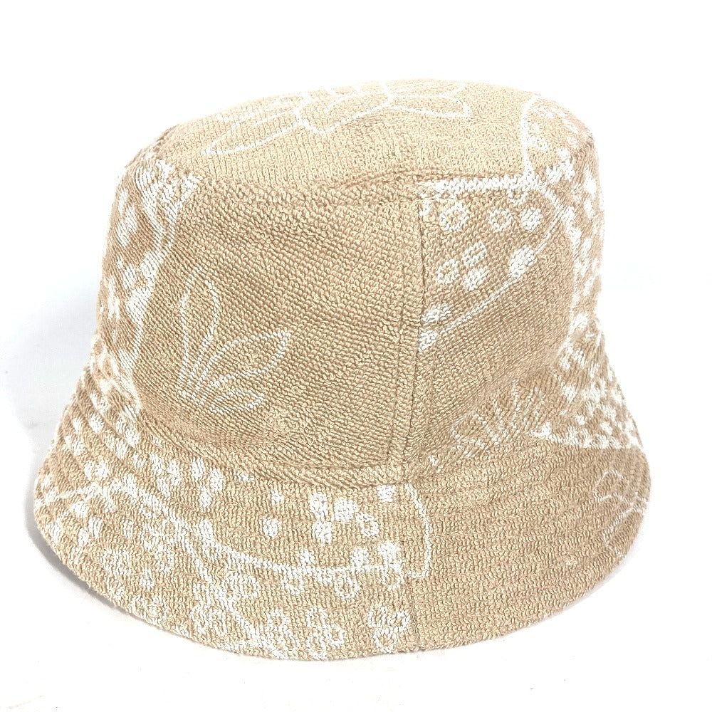 HERMES hat H231001N cotton beige pile Hat Gene bucket hat Women 58 Used