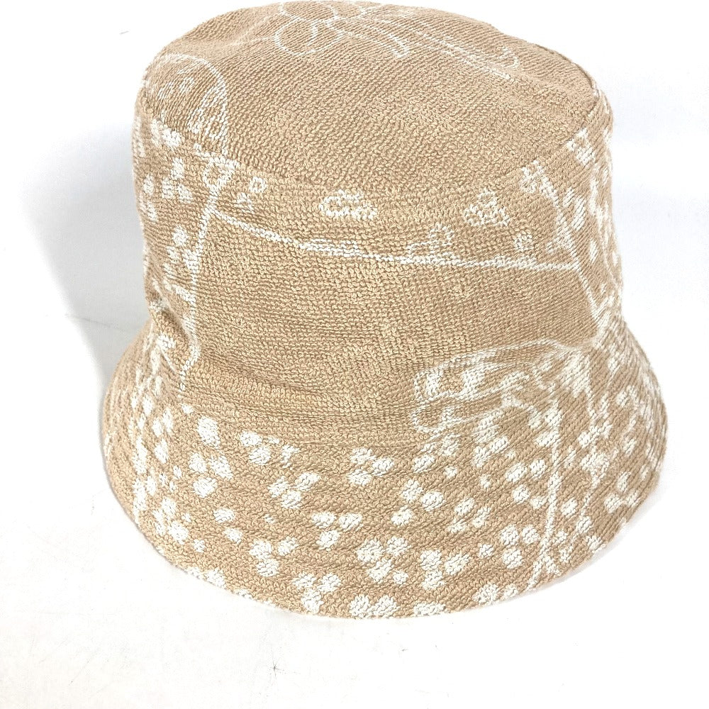 HERMES hat H231001N cotton beige pile Hat Gene bucket hat Women 58 Used