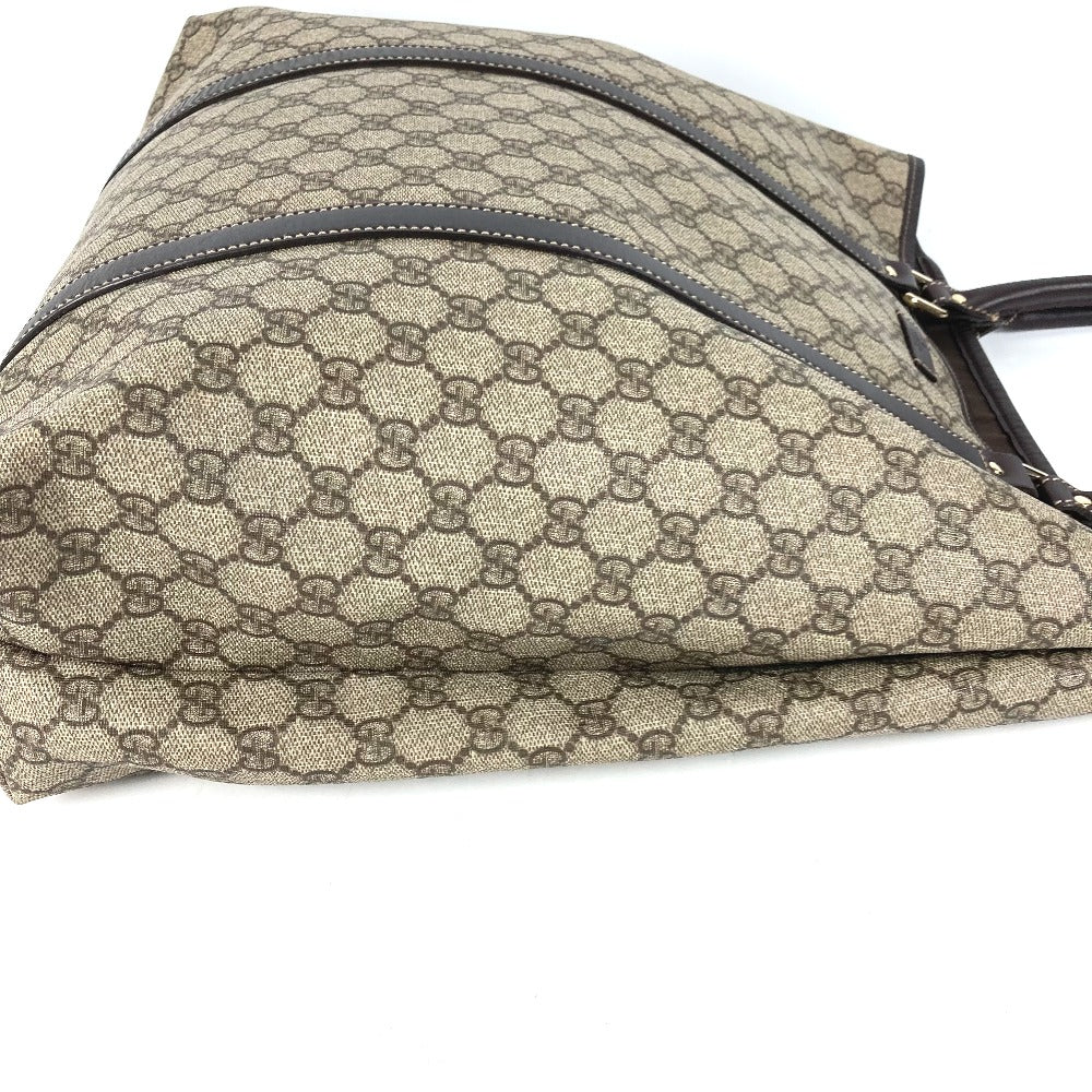 GUCCI Shoulder Bag 228668 PVC leather beige GG plus vertical mens(Unisex) Used